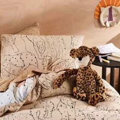 Linenhouse Linen Duvet Cover Set Big Cats