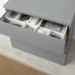 Ikea Malm Dresser 3 Drawers Grey
