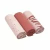 Lässig Linen Swaddle & Burp Blankets 3 Pack