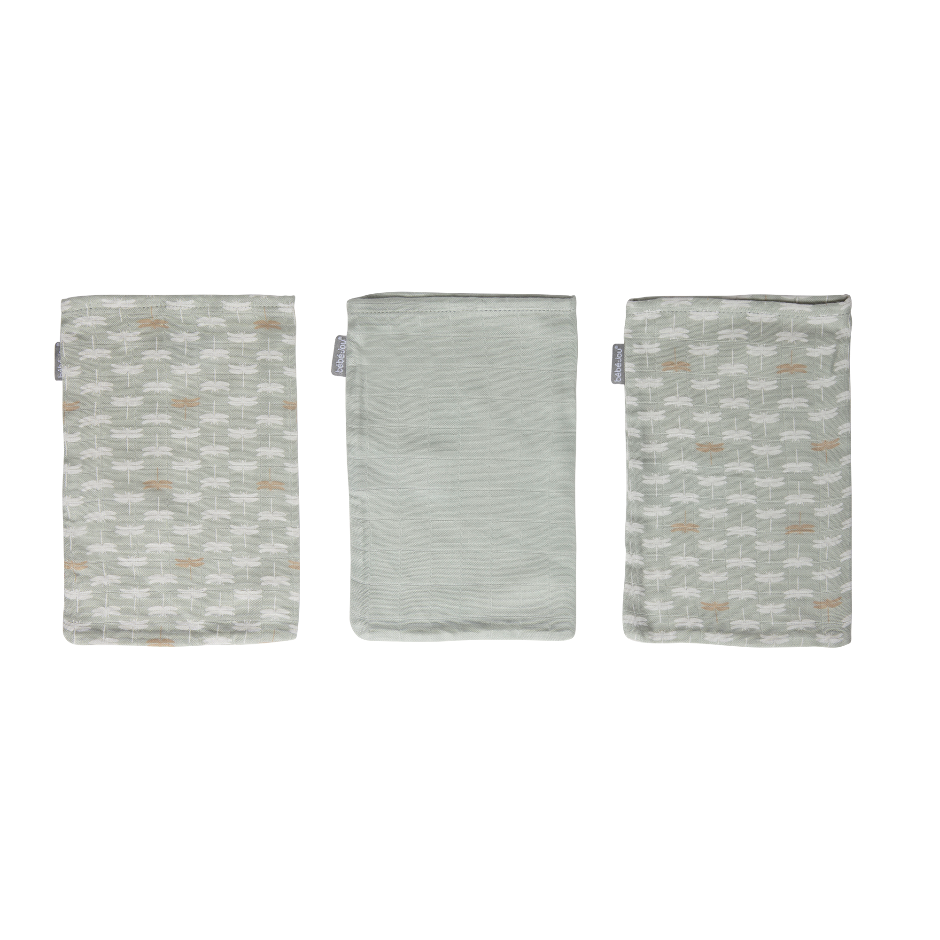 Bébéjou Muslin Wash Mitt Riverside 3 Bébéjou Muslin Wash Mitt Riverside