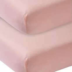 Linen Meyco Jersey Fitted Sheet 2pack- 70x140