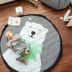 Linen Play & Go Playmat Soft
