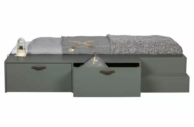 De Eekhoorn Stage Bed + Drawers 80x 200cm Pine Soap 9 De Eekhoorn Stage Bed + Drawers 80x 200cm Pine Soap