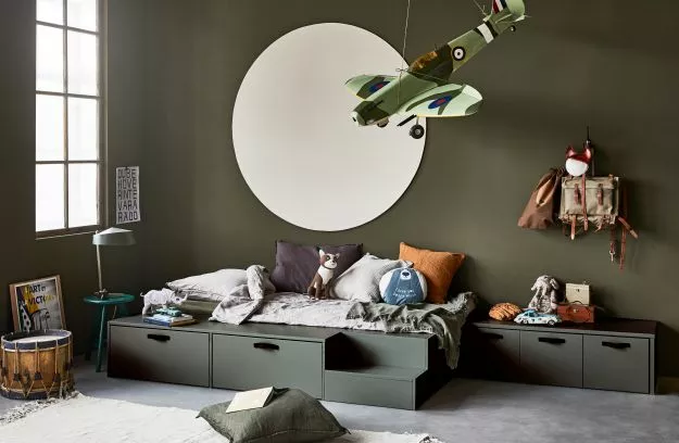 De Eekhoorn Stage Bed + Drawers 80x 200cm Pine Soap 4 De Eekhoorn Stage Bed + Drawers 80x 200cm Pine Soap