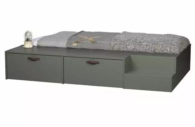 De Eekhoorn Stage Bed + Drawers 80x 200cm Pine Soap 5 De Eekhoorn Stage Bed + Drawers 80x 200cm Pine Soap
