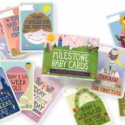 Milestone Baby Cards Growth Charts