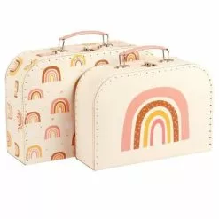 A Little Lovely Company Kiddies Bags Suitcase Set