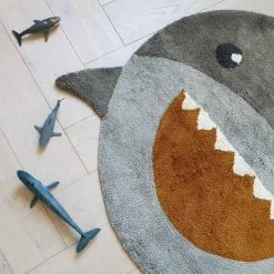 Tapis Petit Rug Shark 110 X 110 Cm Décor