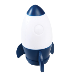 Rex London Décor Space Age Rocket Night Light