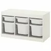 Ikea Baby Furniture Trofast Combination White 6 Boxes