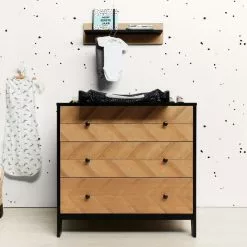 Bopita Vintage Honey 3 Drawer Dresser Baby Furniture