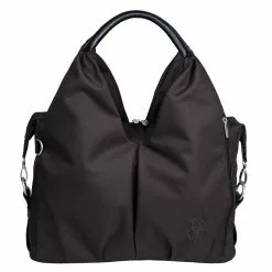 Lässig Lassig Baby Bag Neckline Bag Spin Dye Black